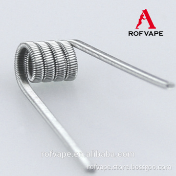 Clapton coil lower ohm copper wire price per meter usb rechargeable electronic cigarette lighter